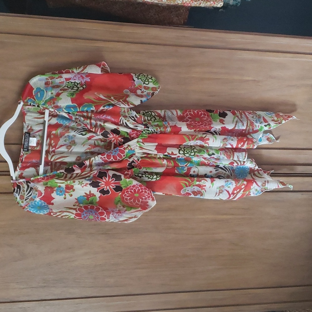 The Pyramid Collection sheer tunic, size L
